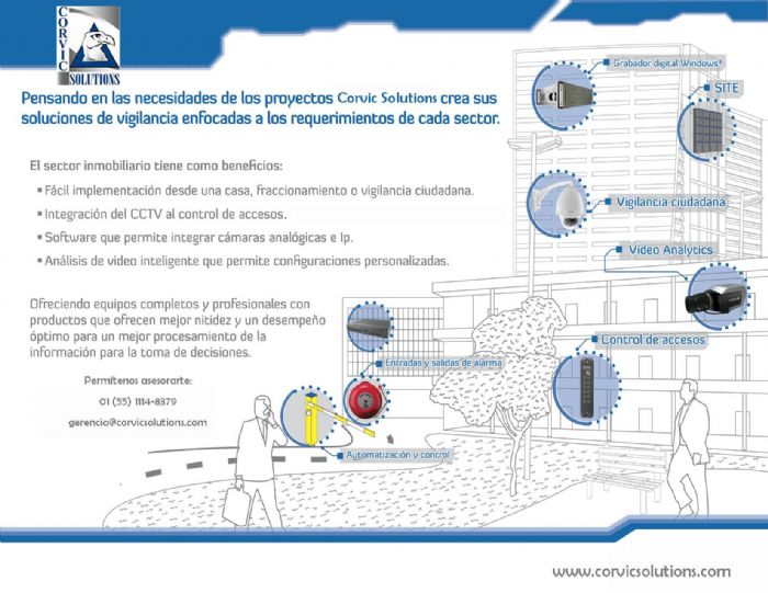 Integracion, venta y monitoreo de CCTV